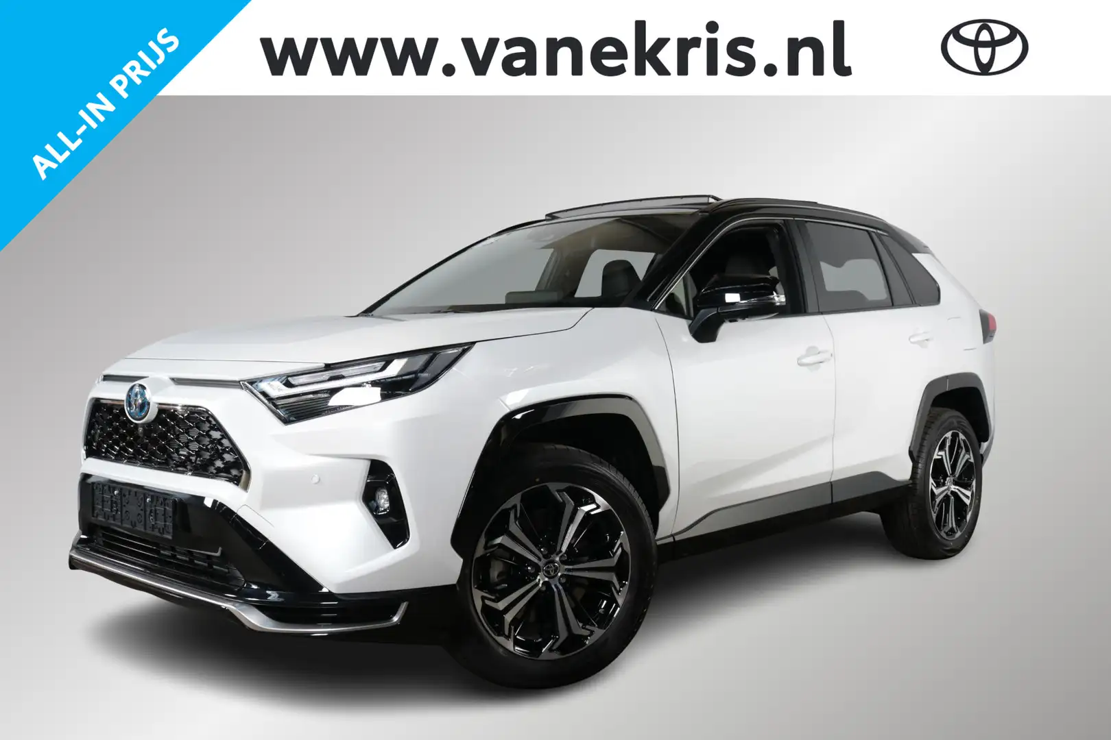 Toyota RAV 4 2.5 Plug-in Hybrid AWD Limited Edition, Schuifdak! Wit - 1
