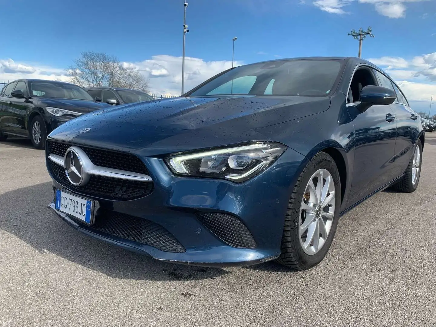 Mercedes-Benz CLA 180 CLA Shooting Brake 180 d Business auto - GG793JC Blu/Azzurro - 2