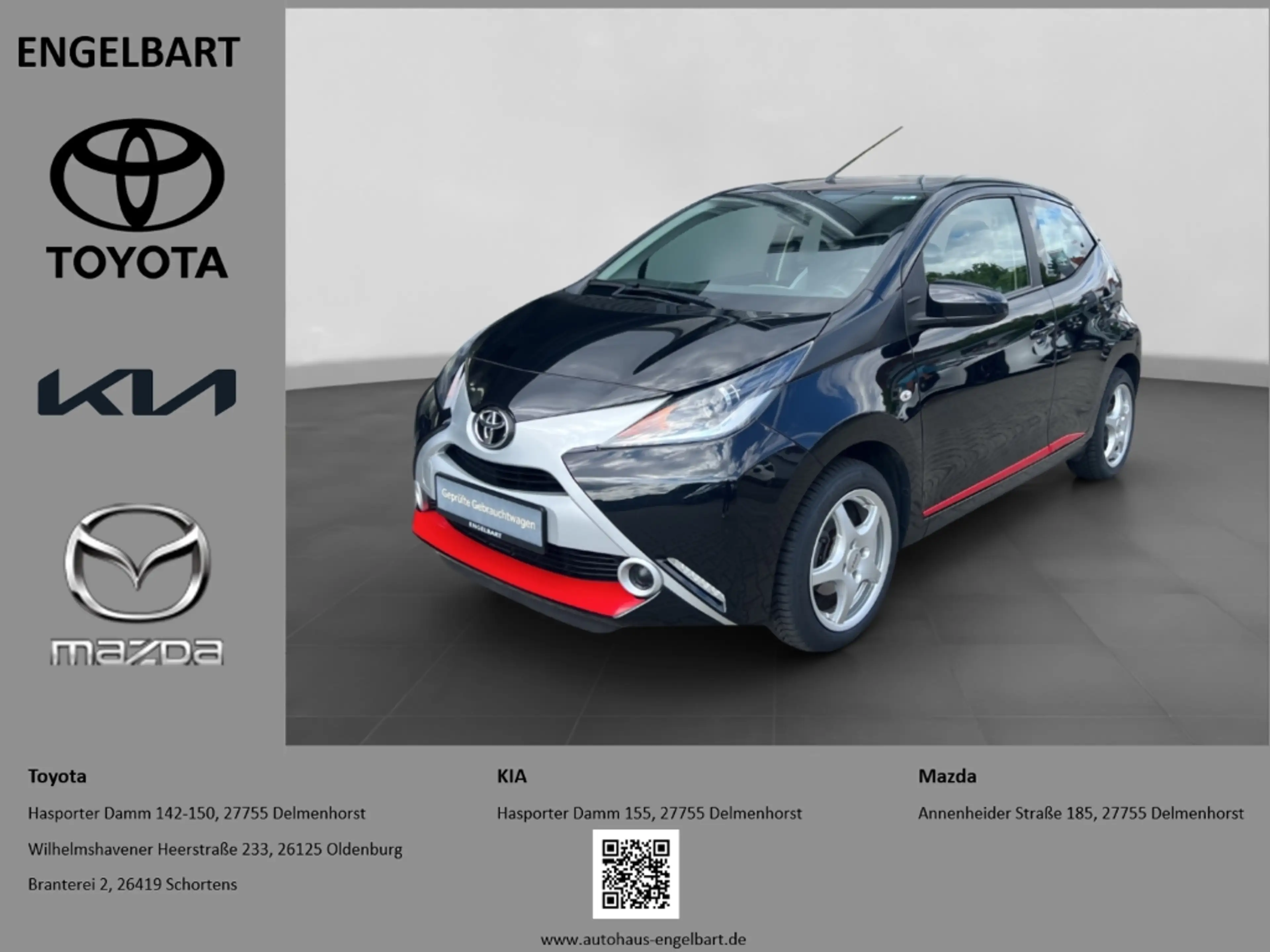 Toyota Aygo 1.0 X-Play Touch Allwetterreifen