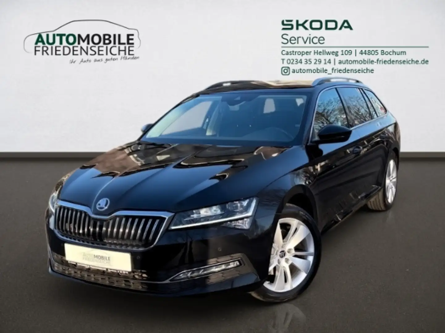 Skoda Superb Combi Style 2.0 TSI DSG AHK Business Negro - 1