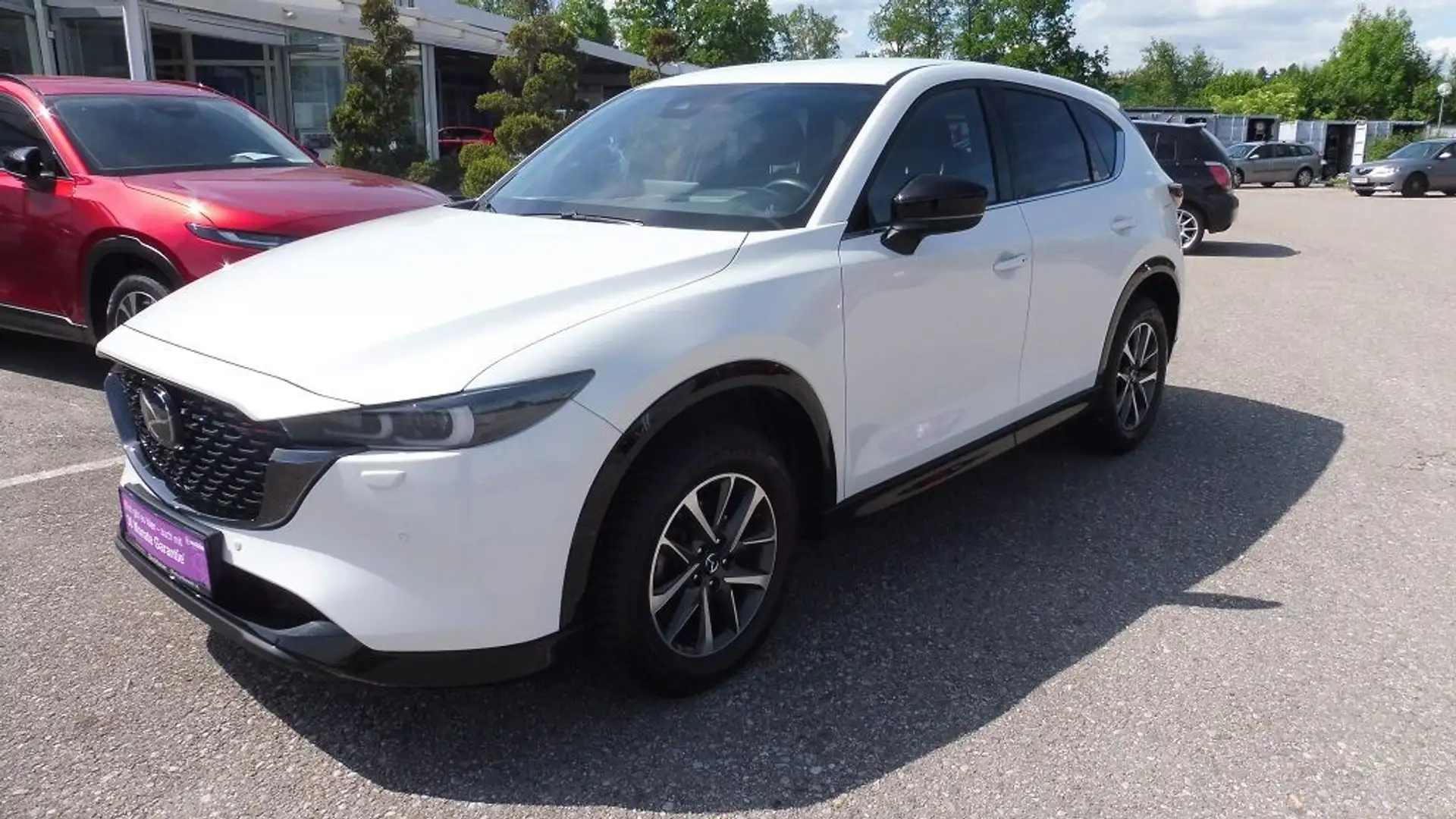 Mazda CX-5 G165 e-Skyactiv MHEV Homura Aut. Weiß - 1