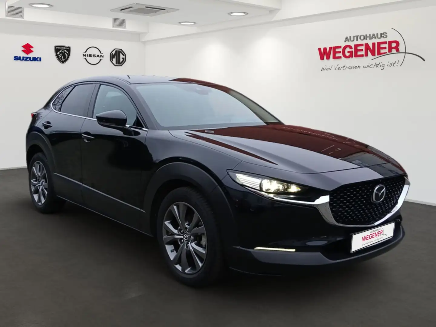 Mazda CX-30 SKYACTIV-X M Hybrid 2.0 AWD(4x4)Winterräde Zwart - 2