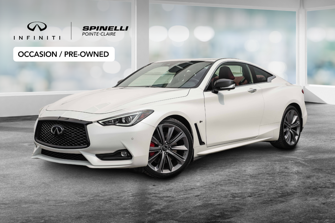 2022 Infiniti Q60 Red Sport ProActive