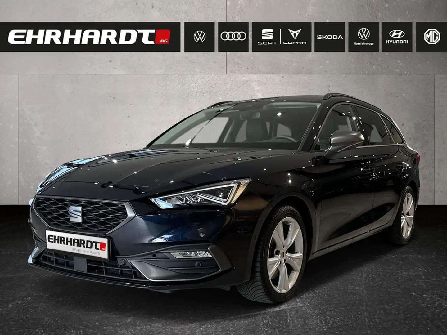 SEAT Leon Sportstourer 2.0 TDI DSG 4Drive FR VIRTUAL*NAVI... Blau - 1