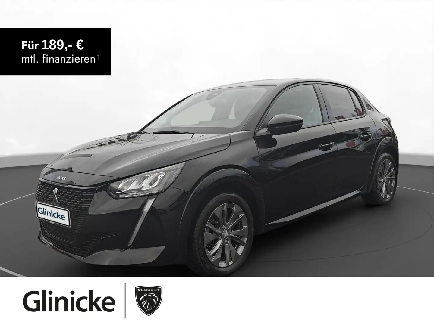 Peugeot 208 Elektro 98% Allure Kamera SHZ ACC PDC Noir - 1