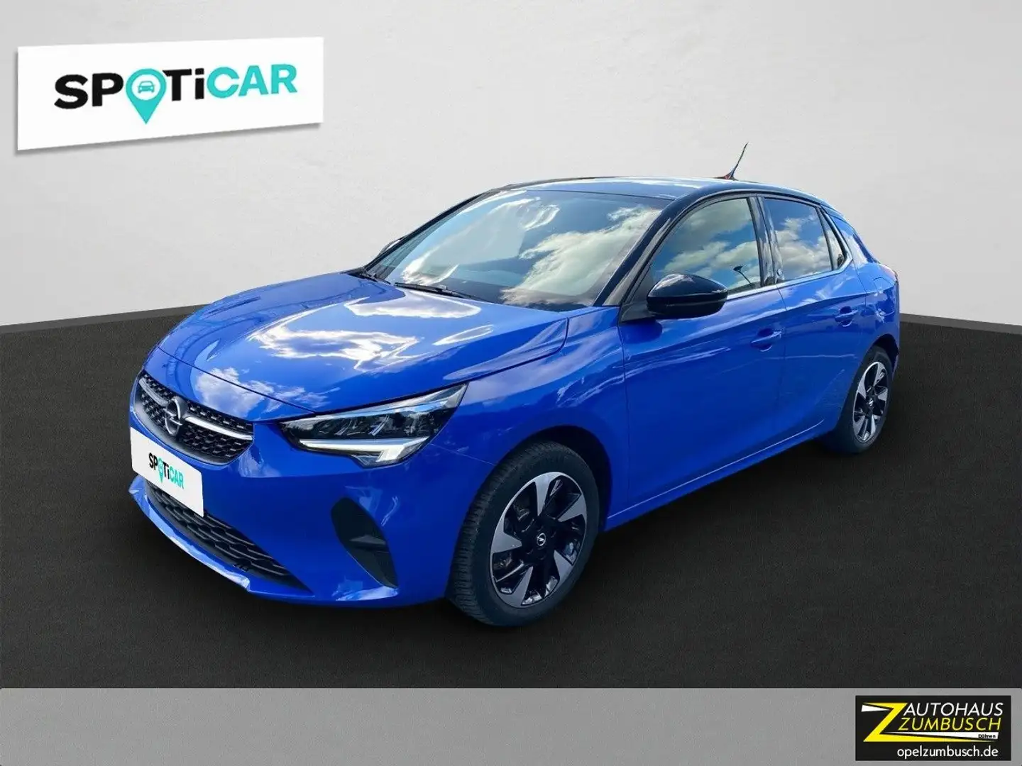 Opel Corsa F e Elegance Rückfahrk, PDC, 11KW-Lader,uvm Bleu - 1