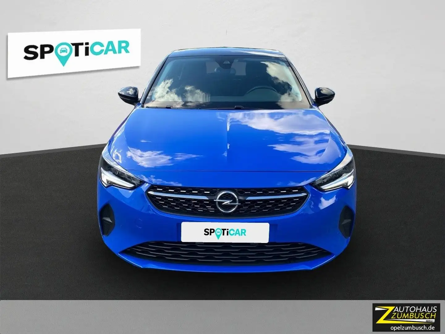 Opel Corsa F e Elegance Rückfahrk, PDC, 11KW-Lader,uvm Bleu - 2