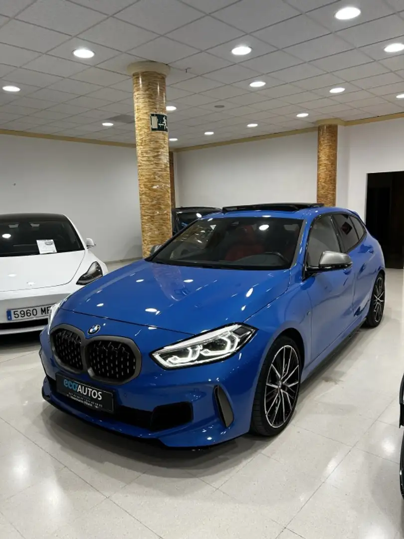 BMW 135 M135iA xDrive Bleu - 1
