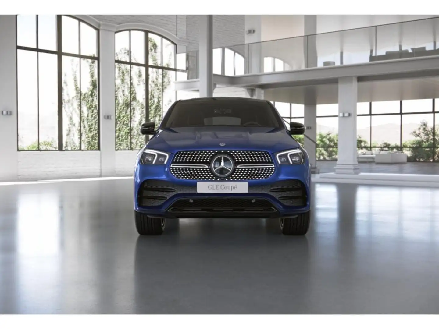 Mercedes-Benz GLE 350 de 4M C *AMG*Pano*AIR+AHK2,5t*FAP*Night* Blau - 2