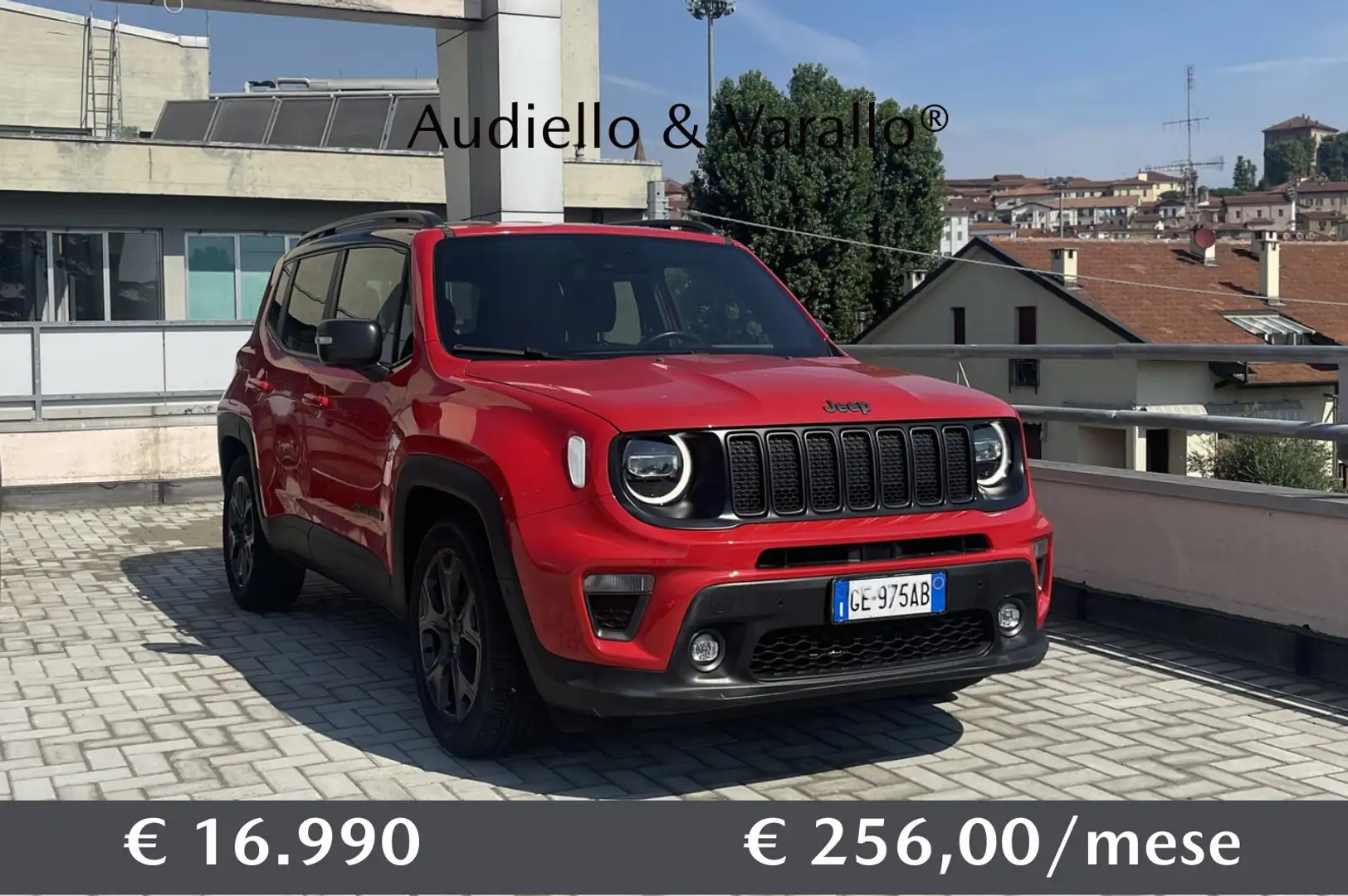 Jeep Renegade 1.0 B 80 Ann.+Pack LED, FUNCT, PARK, VISIBIL, WINT Rosso - 1