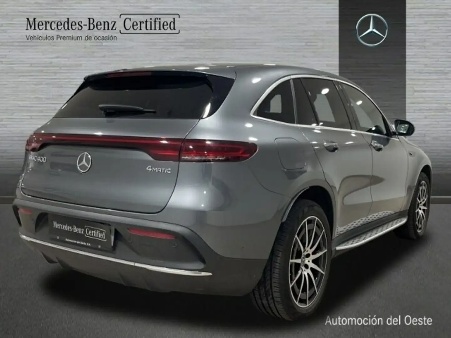 Mercedes-Benz EQC 400 4matic[0-801+0-051] Сірий - 2