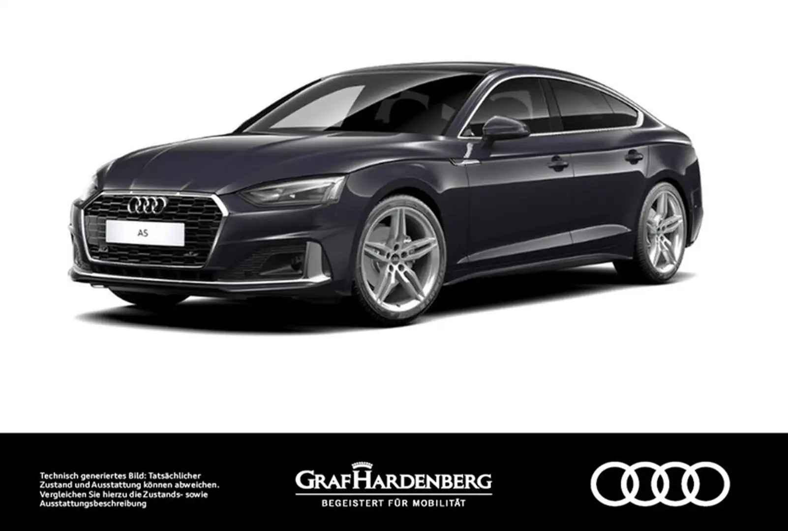 Audi A5 Sportback 35 TDI . virt.Cockpit Navi Pano Noir - 1