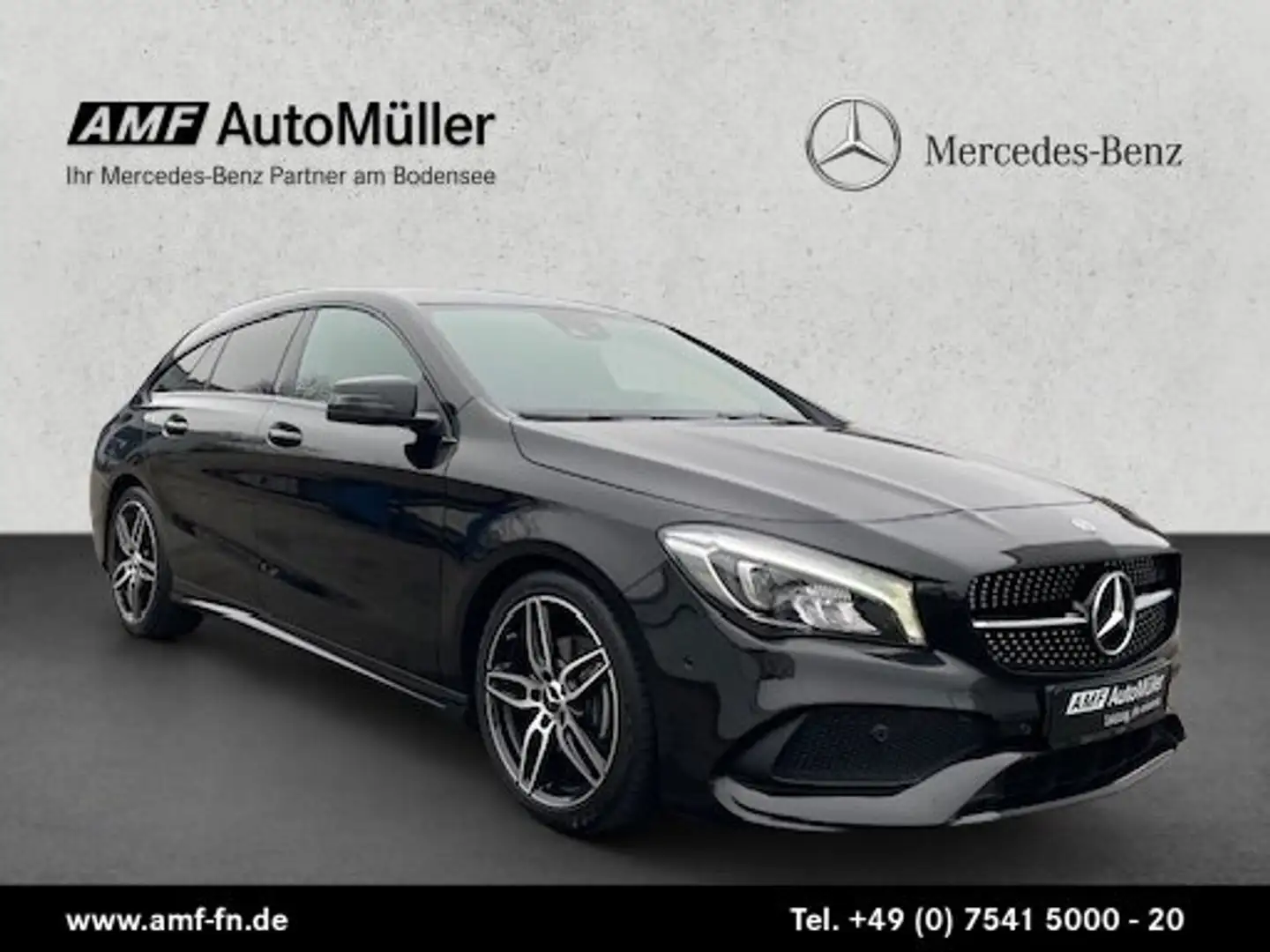 Mercedes-Benz CLA 200 CLA 200 SHOOTING BRAKE AMG-LINE PANO LED RFK Schwarz - 1