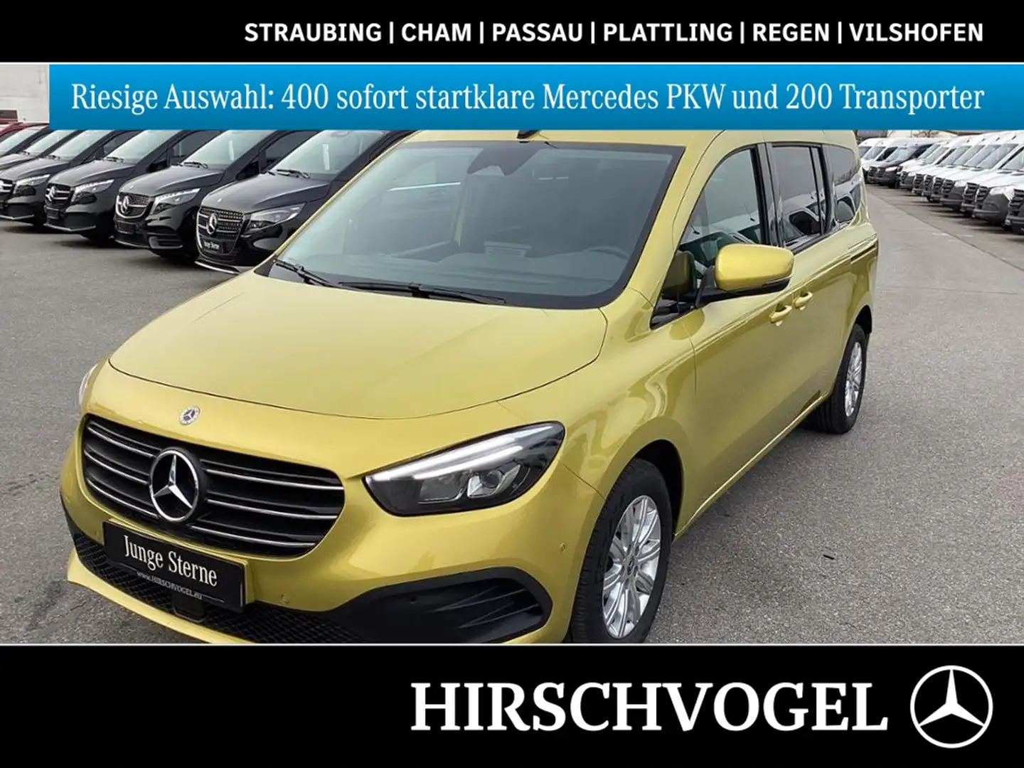 Mercedes-Benz T-Class T 180 Progressive lang XXL 7-Sitzer MOPF MBUX10" Jaune - 1
