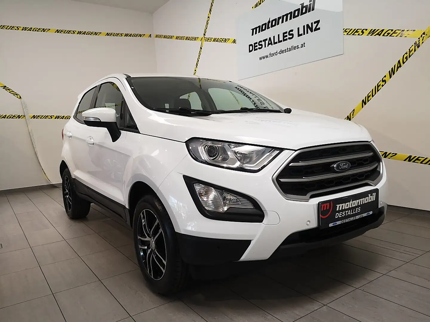 Ford EcoSport 1,0 EcoBoost Trend Weiß - 1