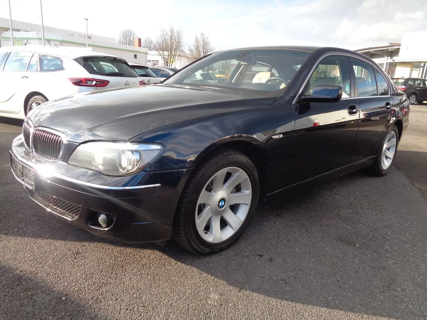 BMW 745 d **LEDER~XENON~MEMORY~NAVI** Blau - 1