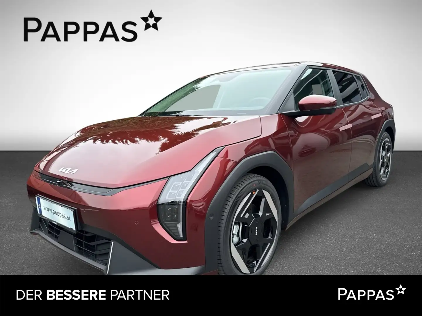 Kia EV4 HB EARTH PLUS 81,4 kWh el. Heckklappe, V2X, Rot - 1