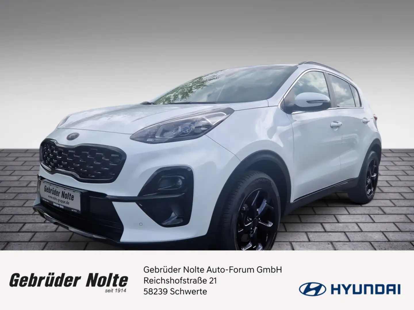Kia Sportage 1.6 GDI 2WD Black Edition Weiß - 1