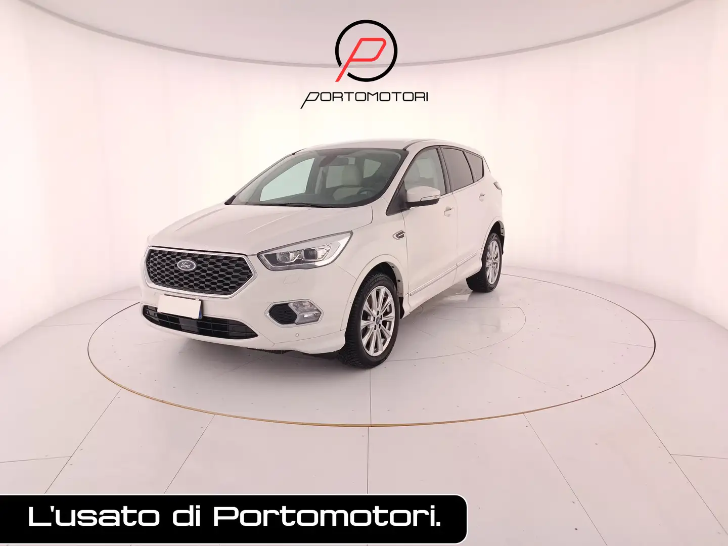 Ford Kuga 2.0 TDCi Vignale Blanc - 1