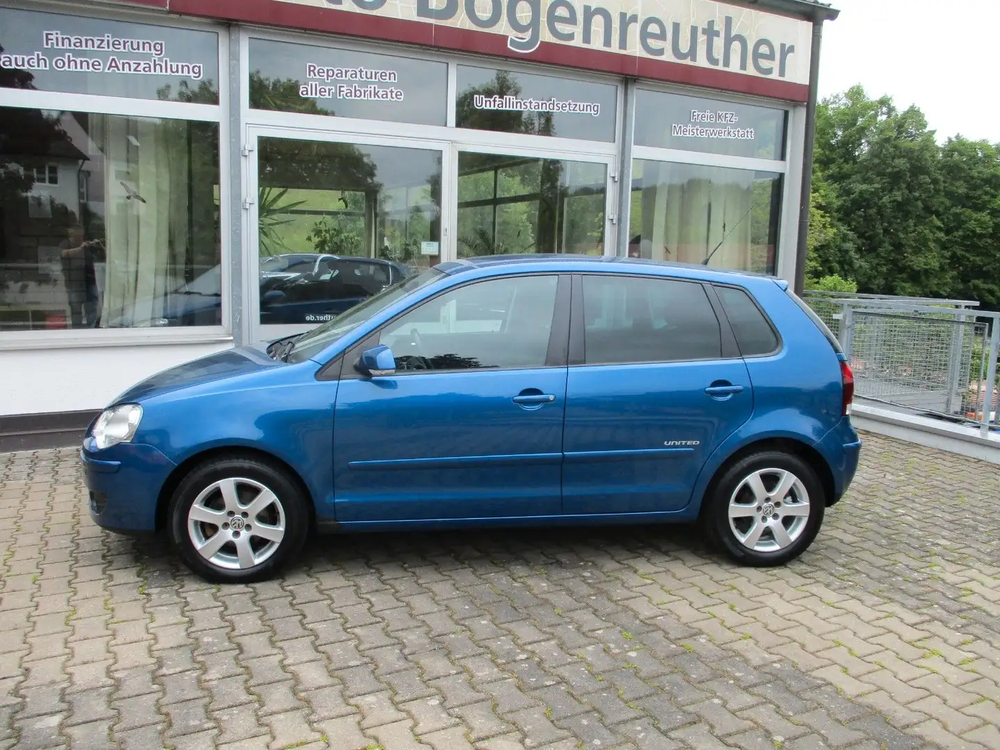 Volkswagen Polo IV United+5-trg+Sitzheiz.+PDC Blau - 2