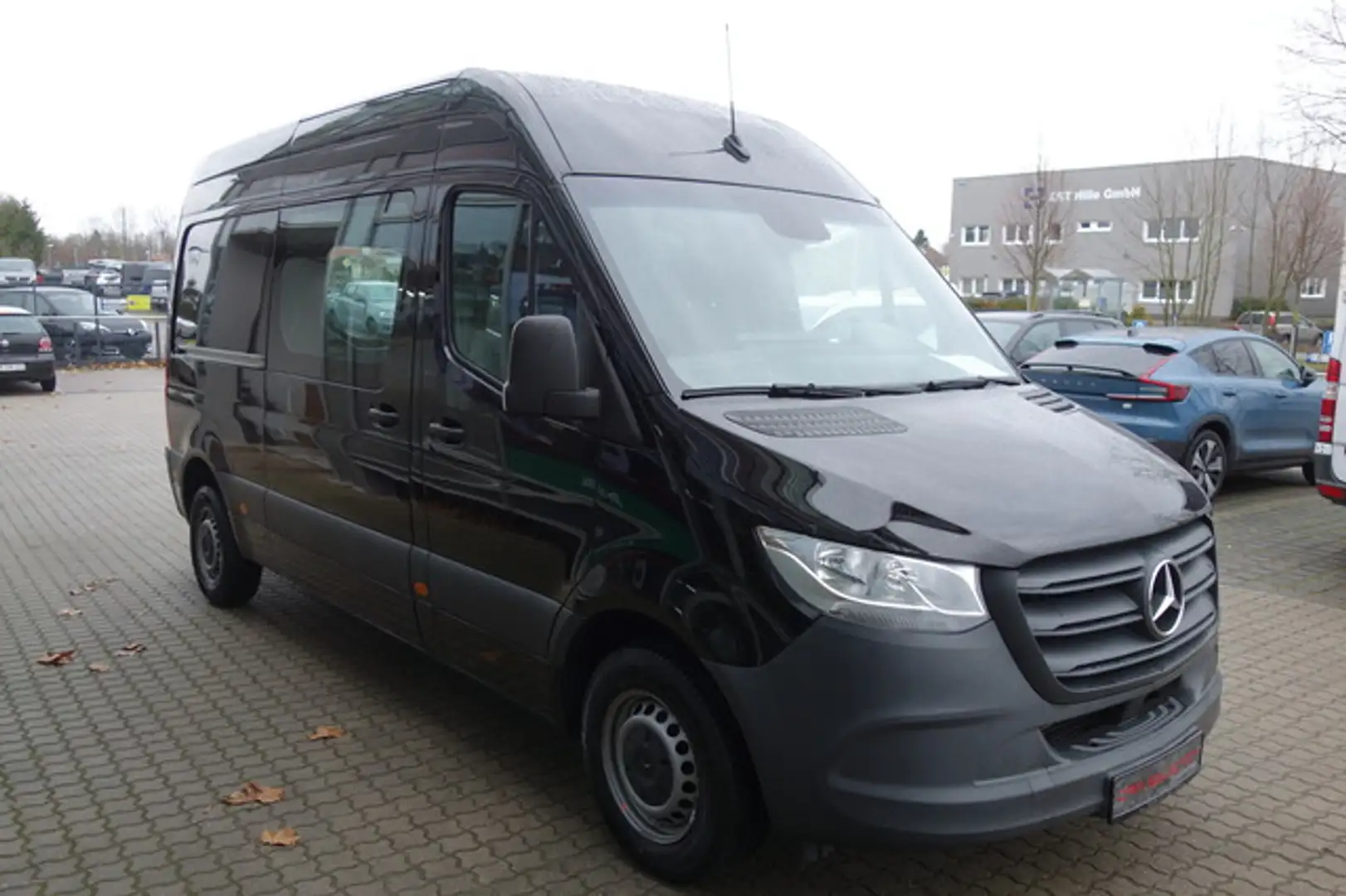 Mercedes-Benz Sprinter 214 CDI KASTEN L2H2 KAM/AHK/MBUX/KLIMA Чорний - 2