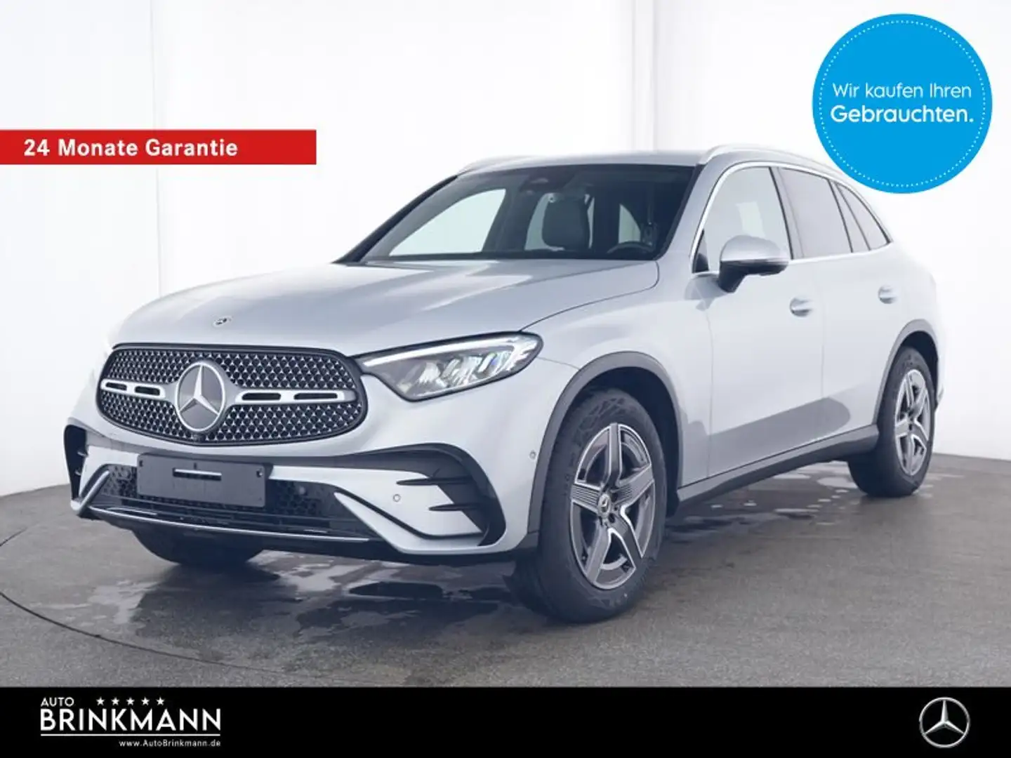 Mercedes-Benz GLC 200 GLC 200 4M AMG-LINE+/AHK/DISTRONIC/KAMERA/WINTER Silber - 1