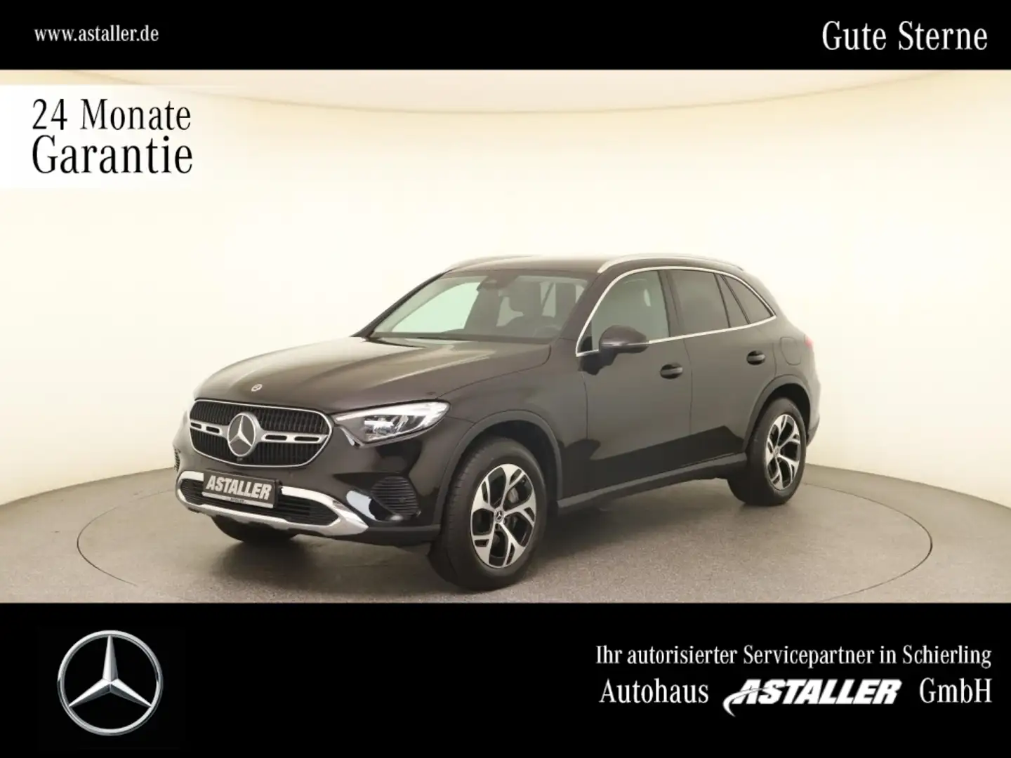 Mercedes-Benz GLC 300 e 4M Avantgarde2x MBUX+LED+AHK+WiPa+Park Schwarz - 1