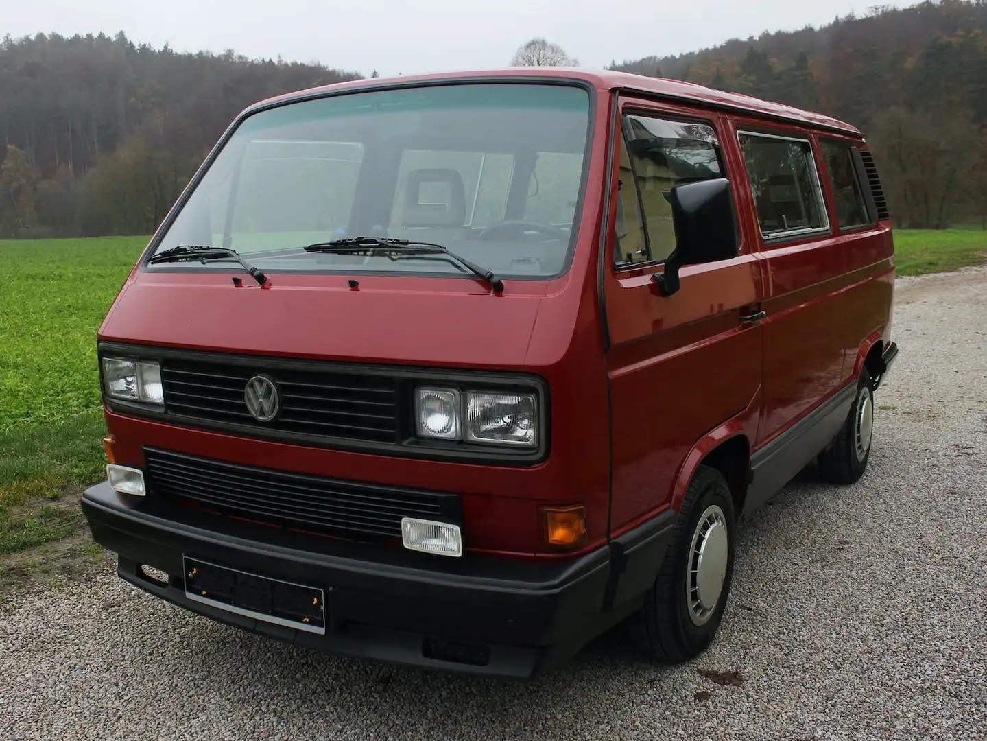 Volkswagen T3 Multivan Rojo - 1