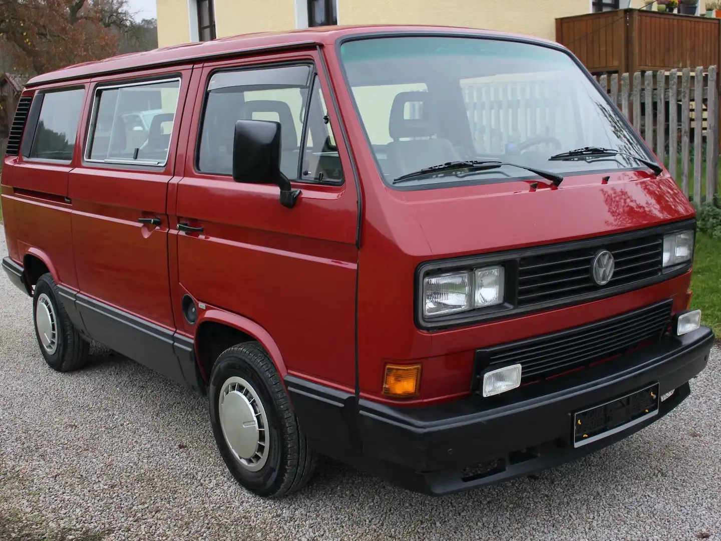 Volkswagen T3 Multivan Rojo - 2
