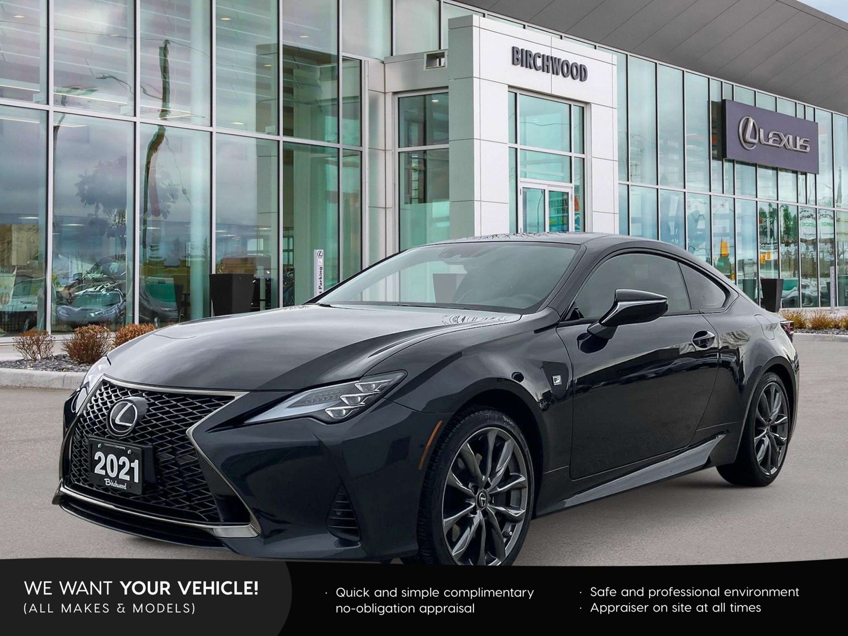 2021 Lexus RC F SPORT 2 No Accidents | Ultra Low KMS