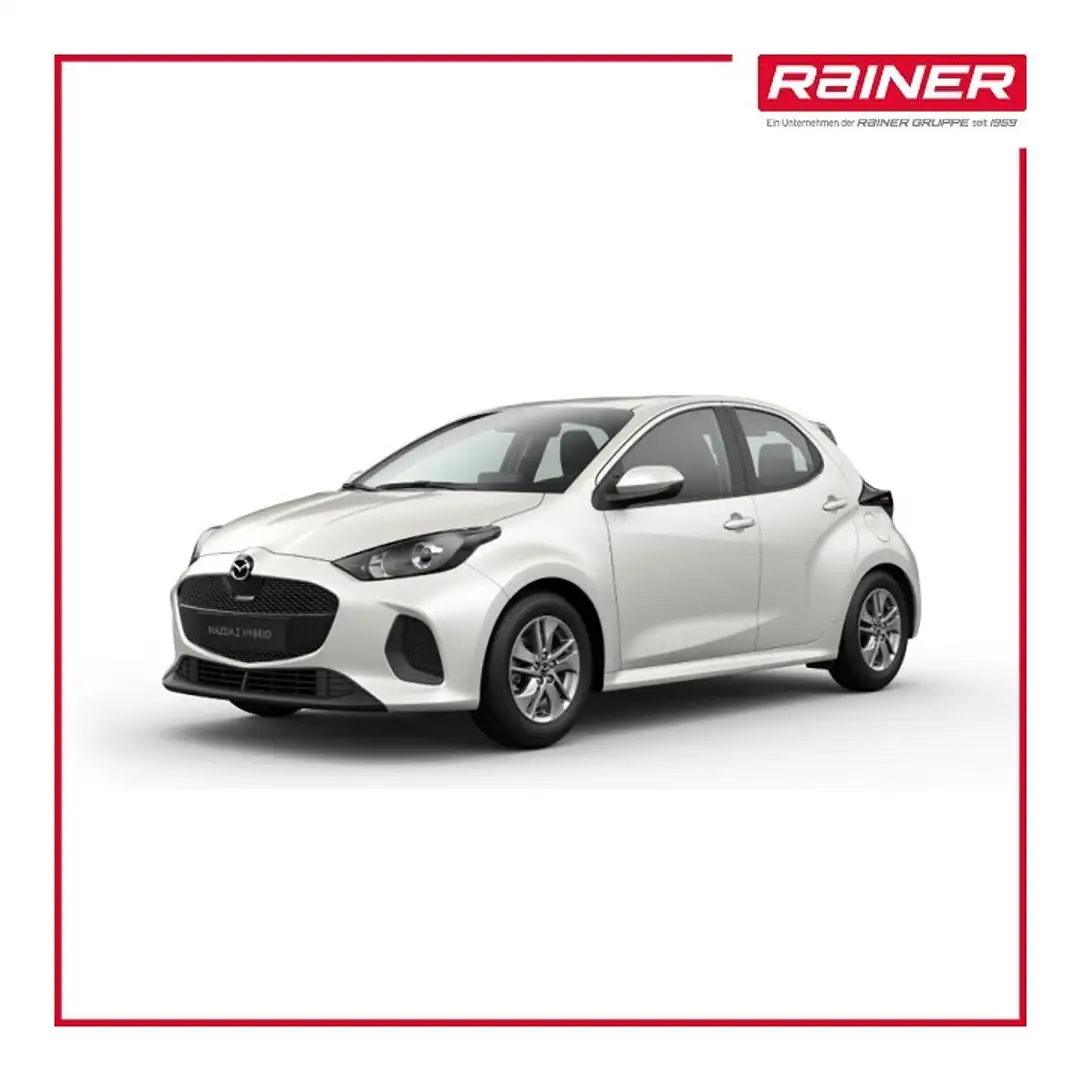 Mazda 2 Mazda2 Hybrid Homura Aut. Weiß - 1