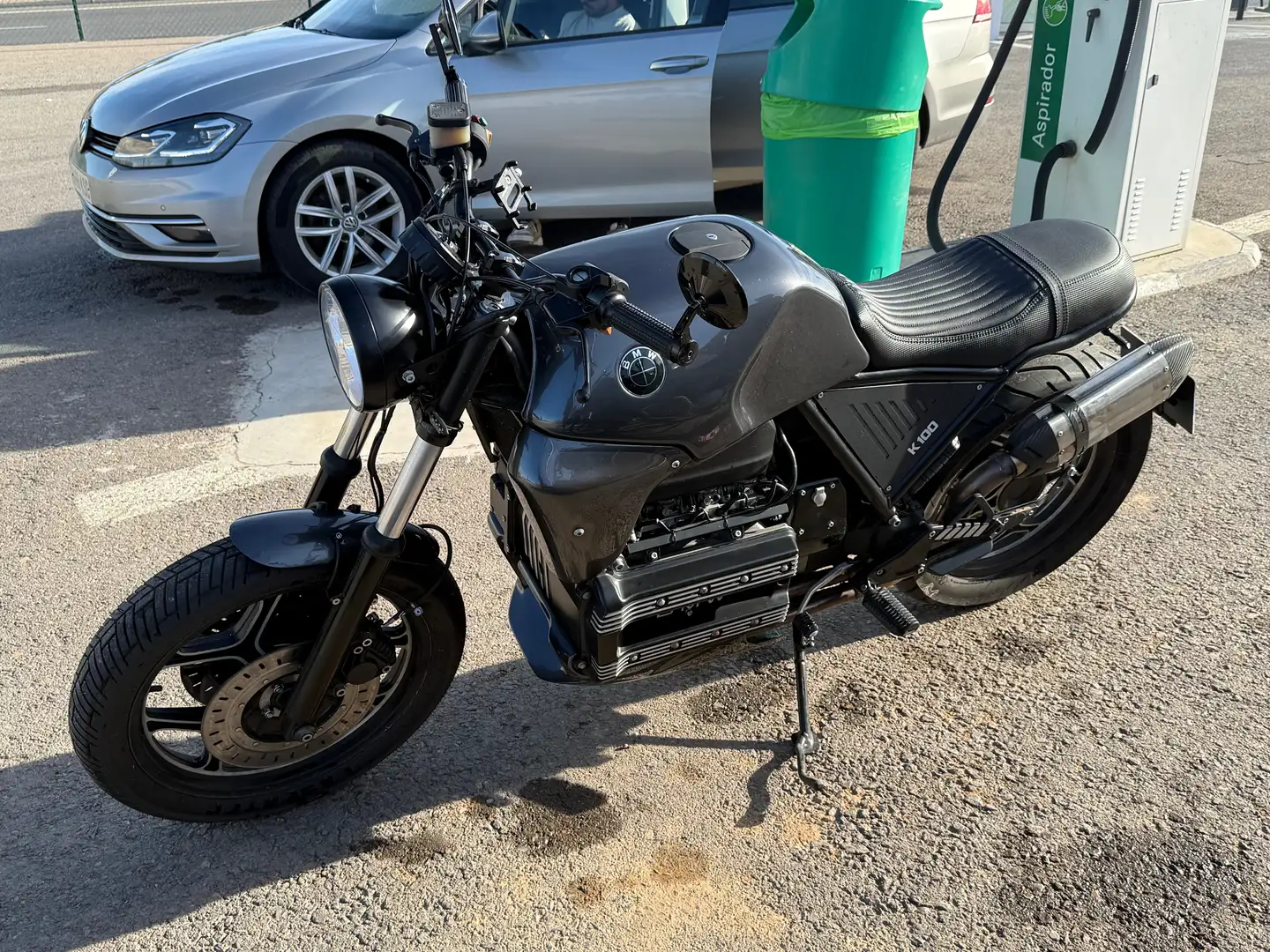 BMW K 100 Cafe Racer Noir - 2