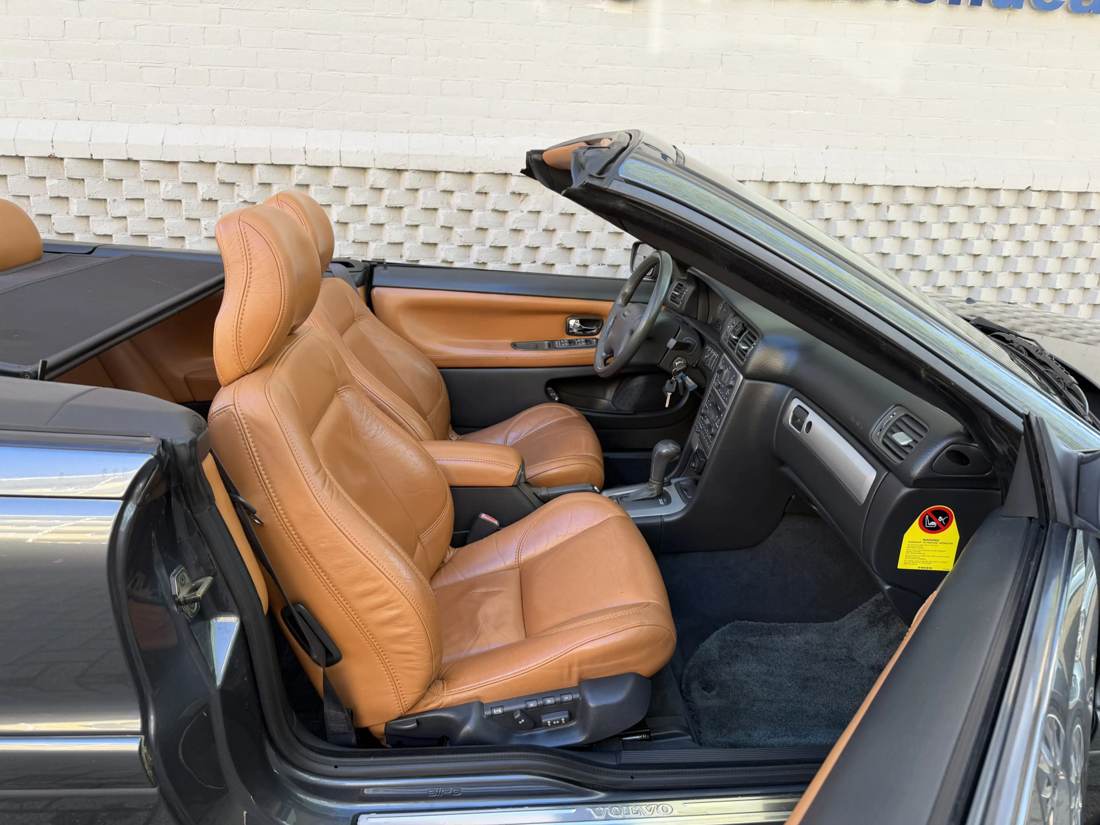 Volvo C70 Convertible 2.0 T Cabrio Autumn Sun Lederen interi — photo 17