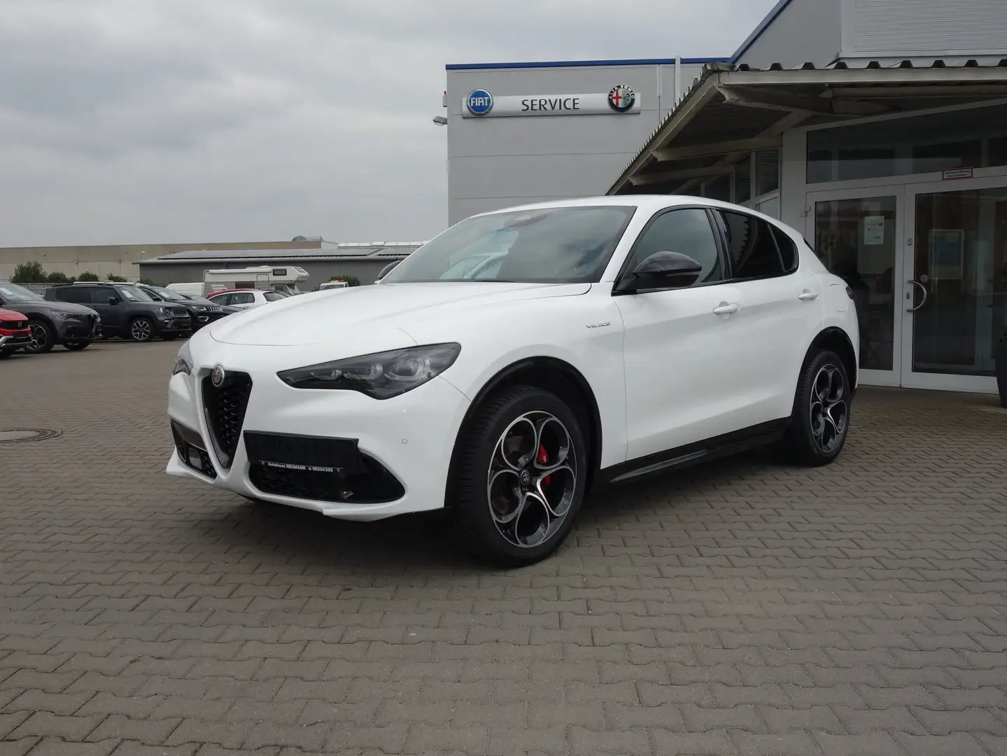 Alfa Romeo Stelvio Veloce Q4 Technologie/Premiumpaket/ACC/DAB/LED/NAV Weiß - 1