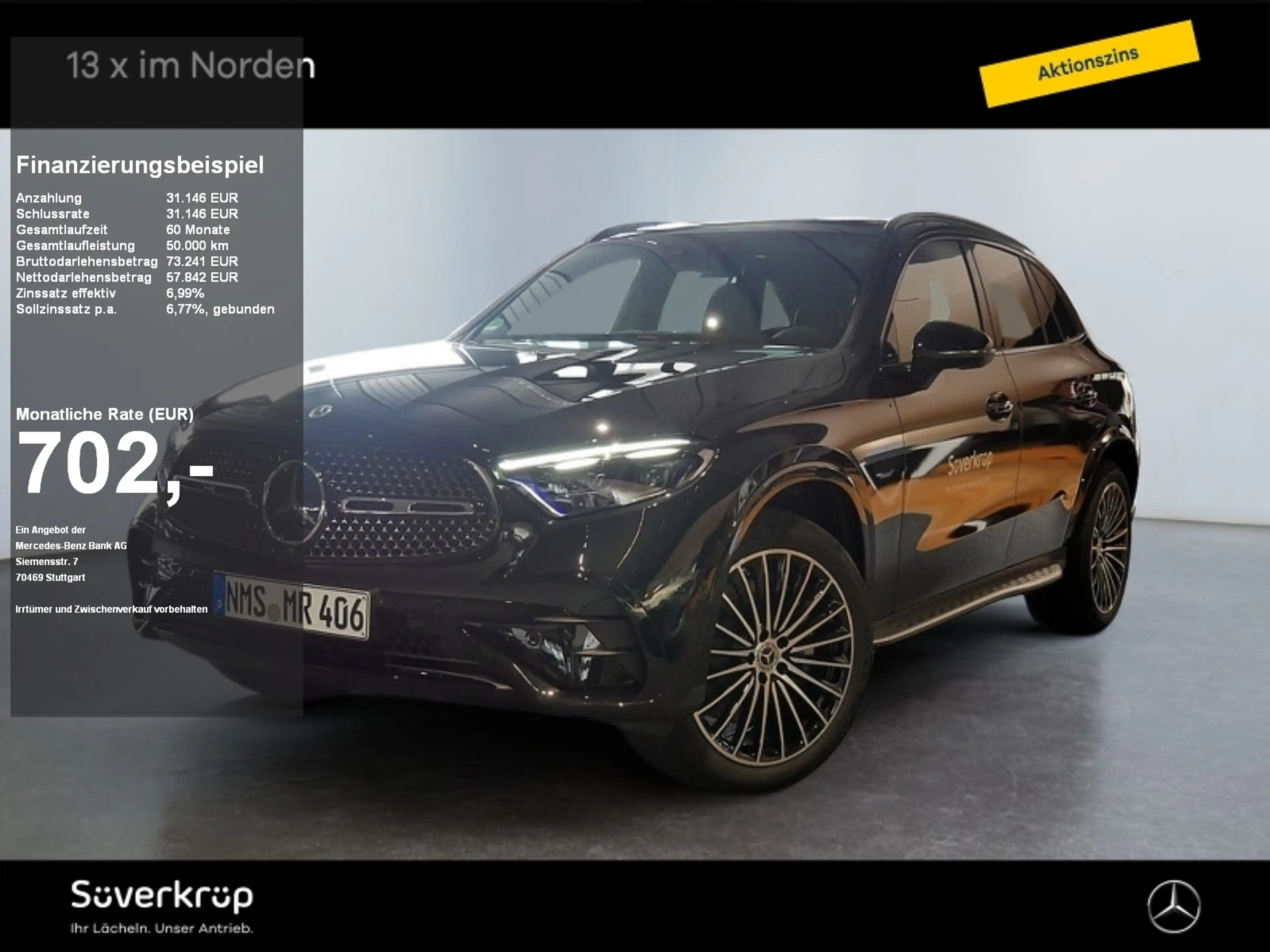 Mercedes-Benz GLC 300 d 4MATIC AMG BURM NIGHT MEMO AHK DISTR
