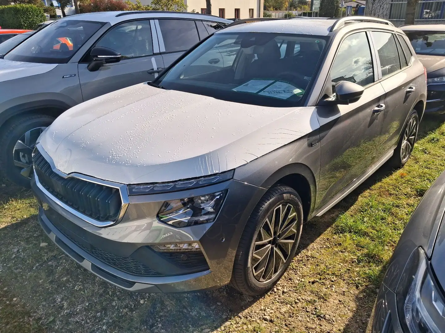 Skoda Kamiq 1.5 TSI DSG Tour 150PS AHK ACC PLA Toter-W Grau - 1