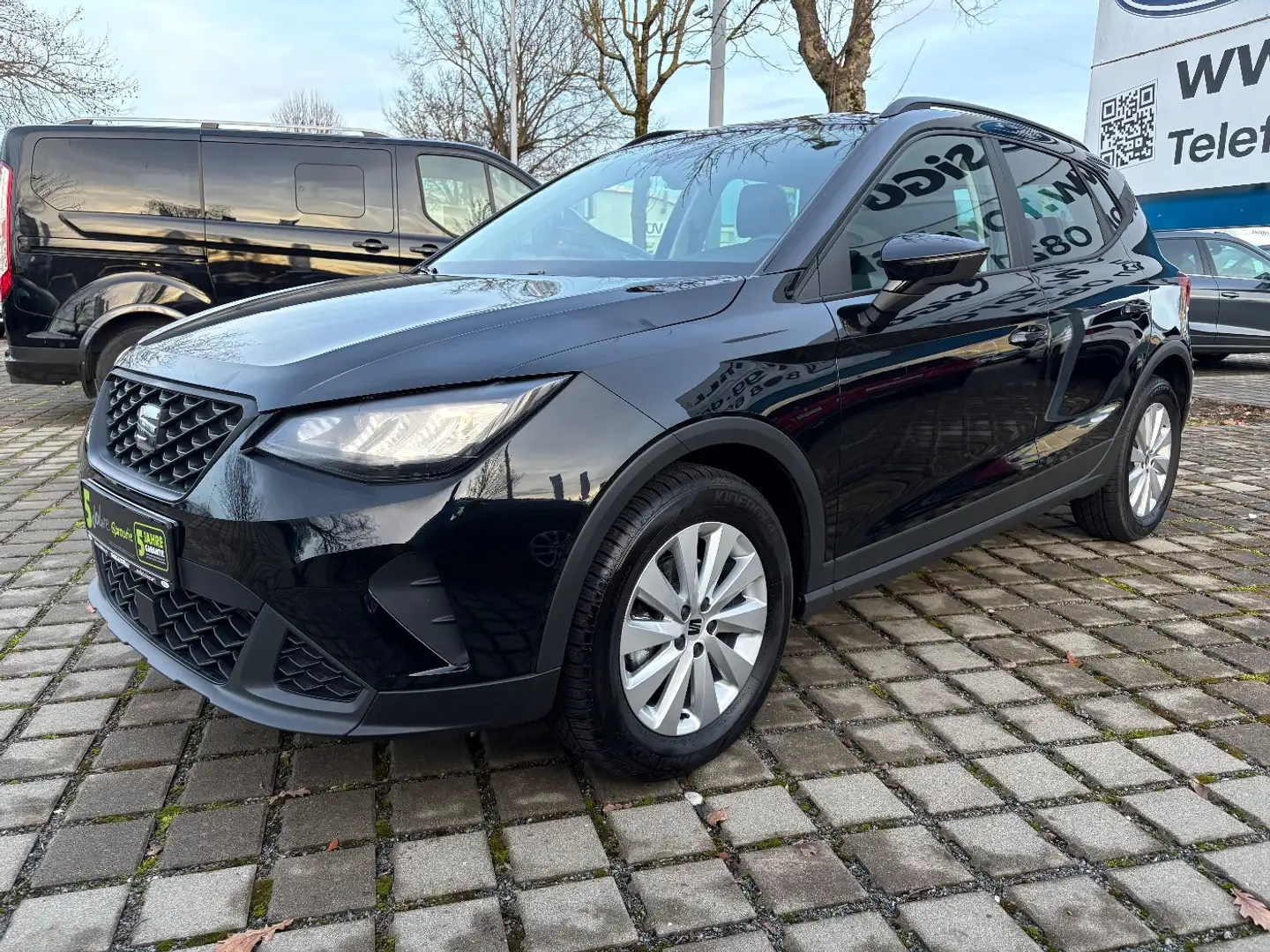 SEAT Arona 1.0 TSI Style LED*NAV*VIRTUAL*SHZ*PDC*SPUR-ASS Schwarz - 2