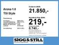 SEAT Arona 1.0 TSI Style LED*NAV*VIRTUAL*SHZ*PDC*SPUR-ASS Schwarz - thumbnail 4