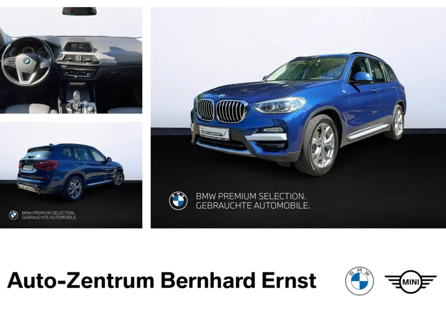 BMW X3 xDrive20i xLine AT Panorama HIFI Blauw - 1