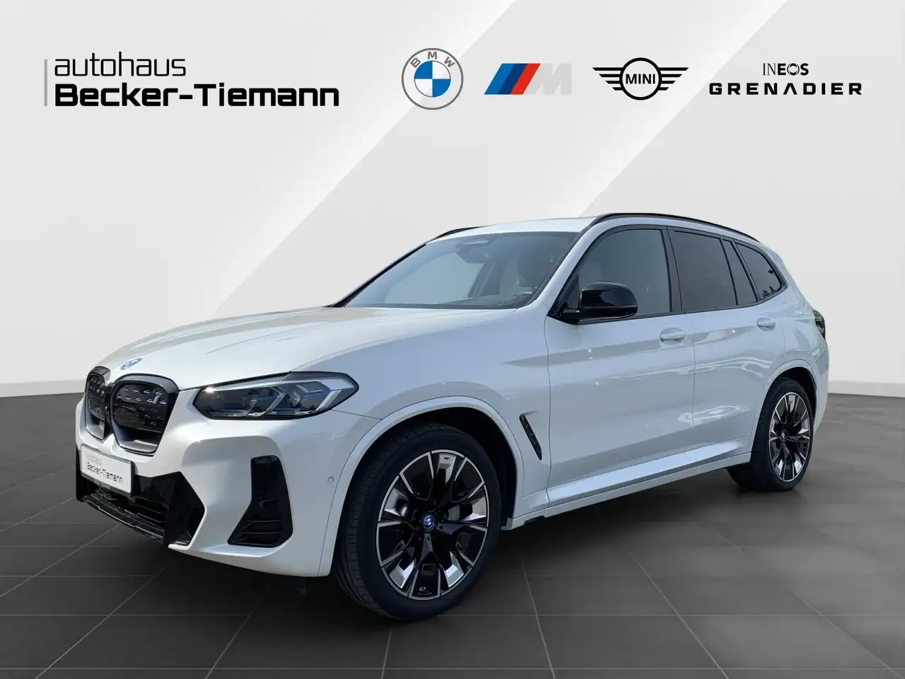 BMW iX3 IMPRESSIVE *M SPORT*LASER*AHK*360 KAMERA*HK-SOUND — миниатюра 1