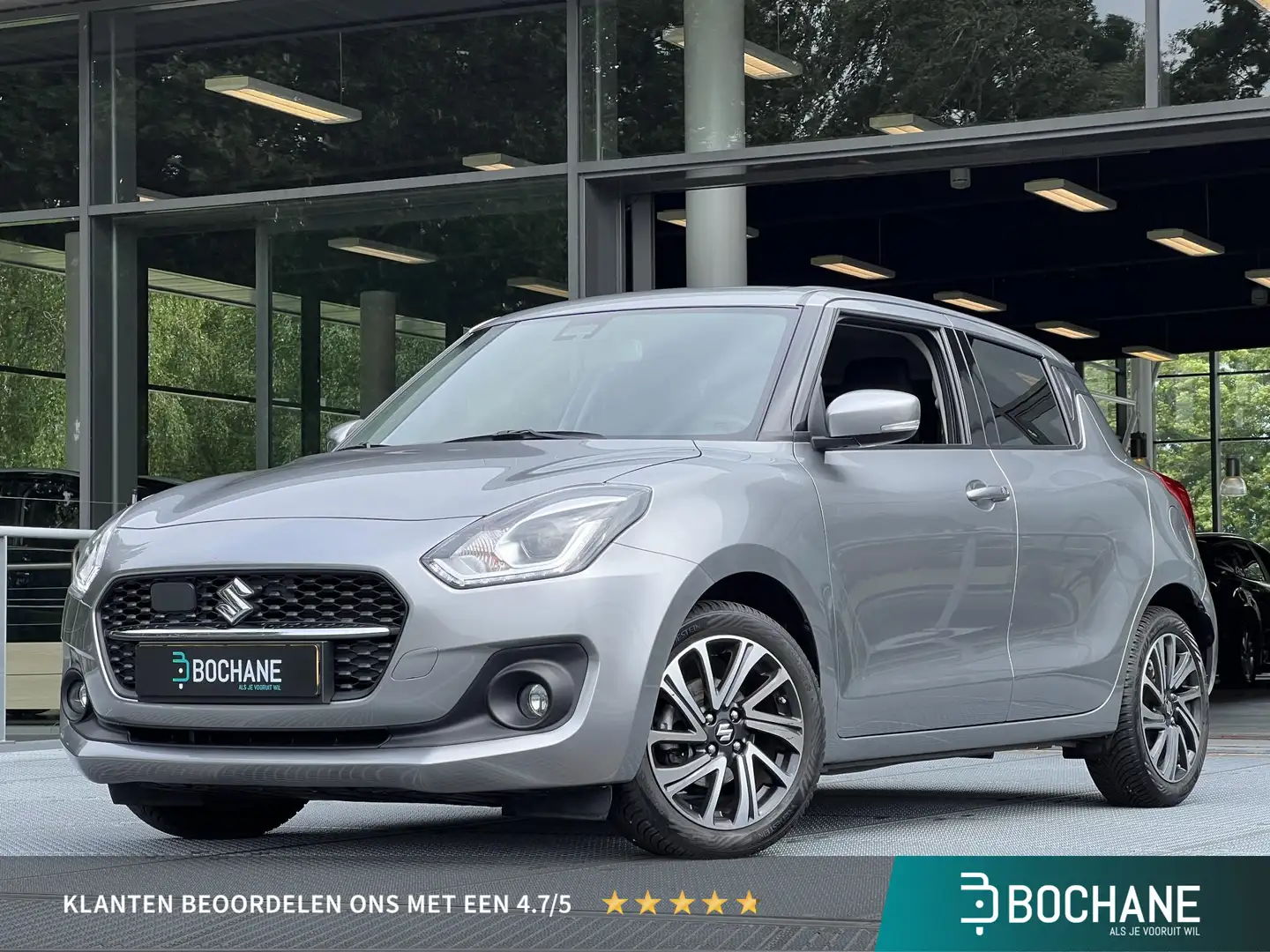 Suzuki Swift 1.2 Style Smart Hybrid | Navigatie | Adaptieve Cru Grijs - 1