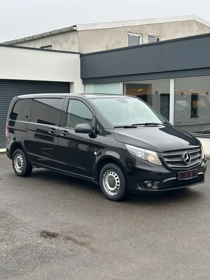 Mercedes-Benz Vito Kasten 114 CDI  HU NEU/REIFEN /KAMERA/AHK Noir - 1