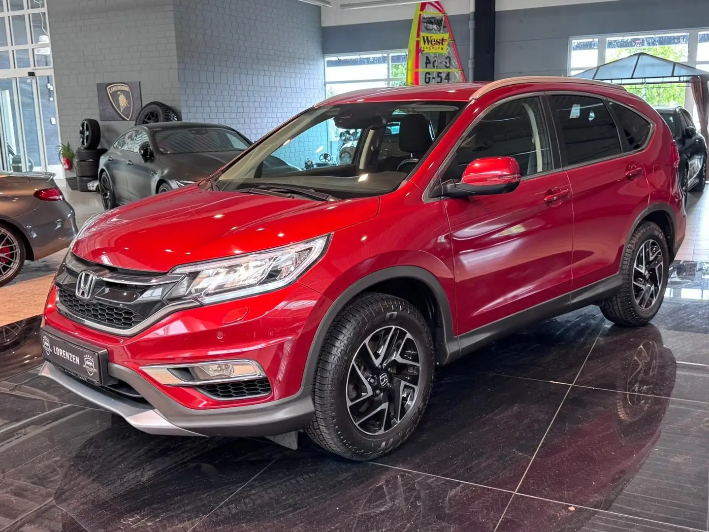 Honda CR-V Elegance4WD Navi DAB Kamera Tempo Sihzg AHK Rouge - 1