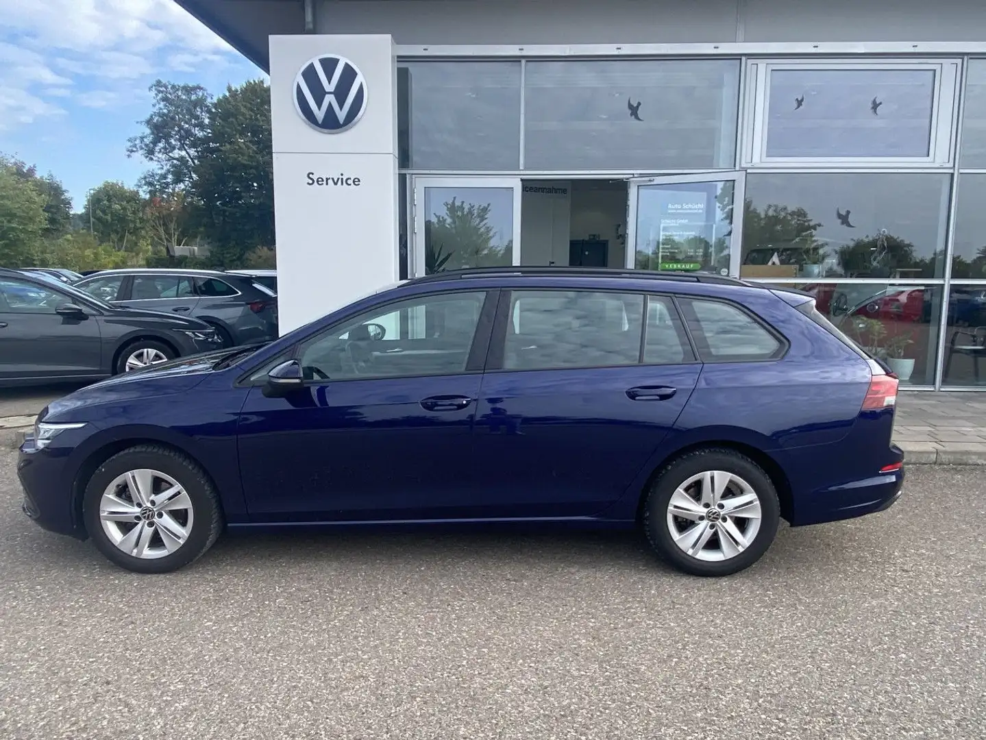 Volkswagen Golf Variant 1.5 TSI DSG LIFE NAVI+LED+AHK+APP-C Blau - 2