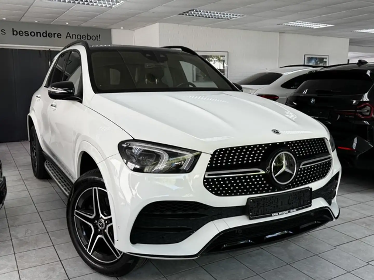 Mercedes-Benz GLE 400 d 4M AMG MULTIBEAM AIRMATIC ACC HUD BURM Blanc - 1