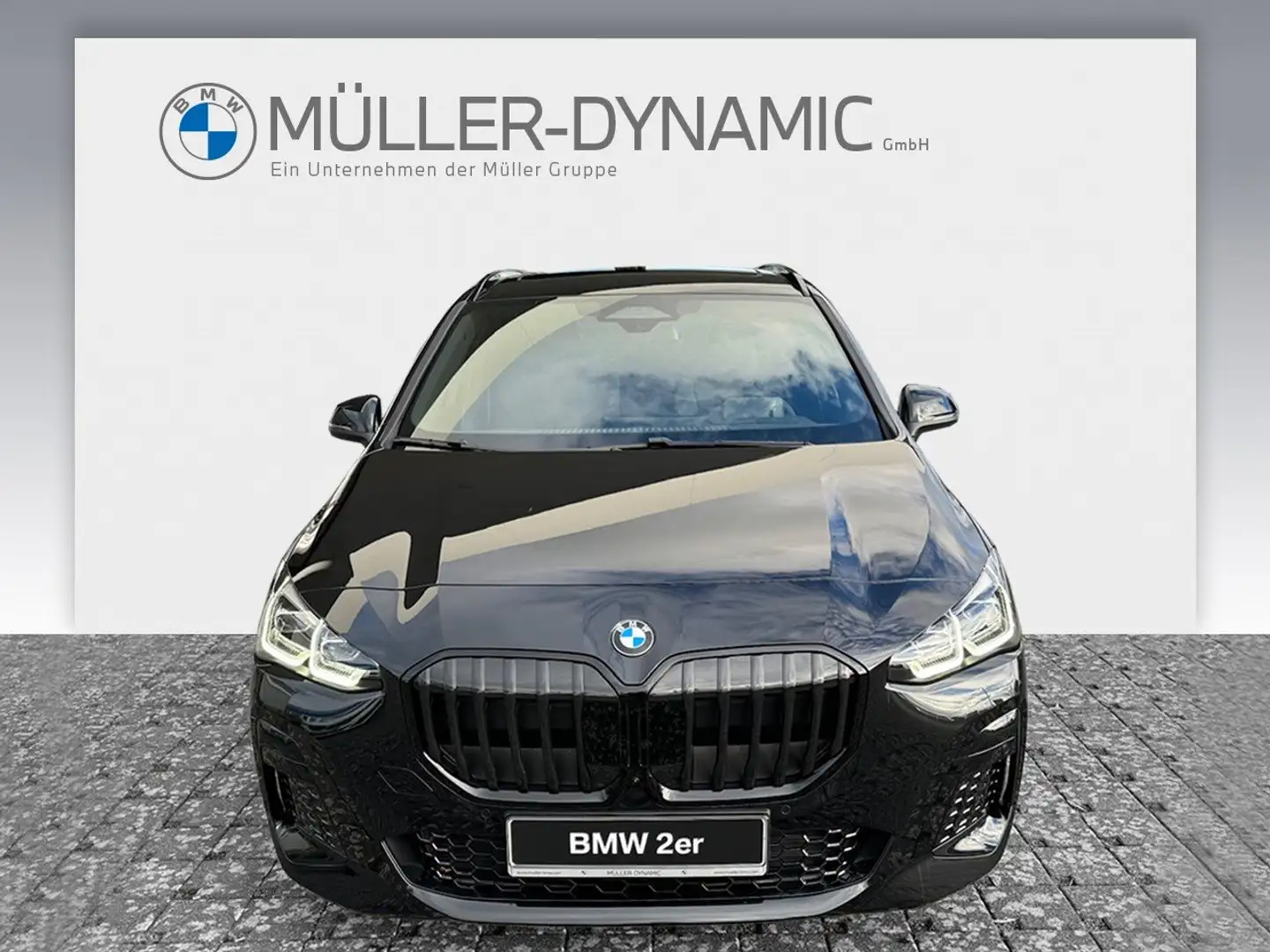 BMW 223 i M SPORT LED HUD PANO 360°KAMERA HARAN KARDON KOM Schwarz - 2