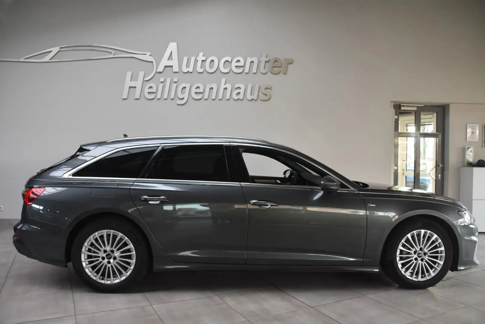 Audi A6 40 TDI Quattro SLine LED Navi 360°Kam ACC AHK Grau - 2