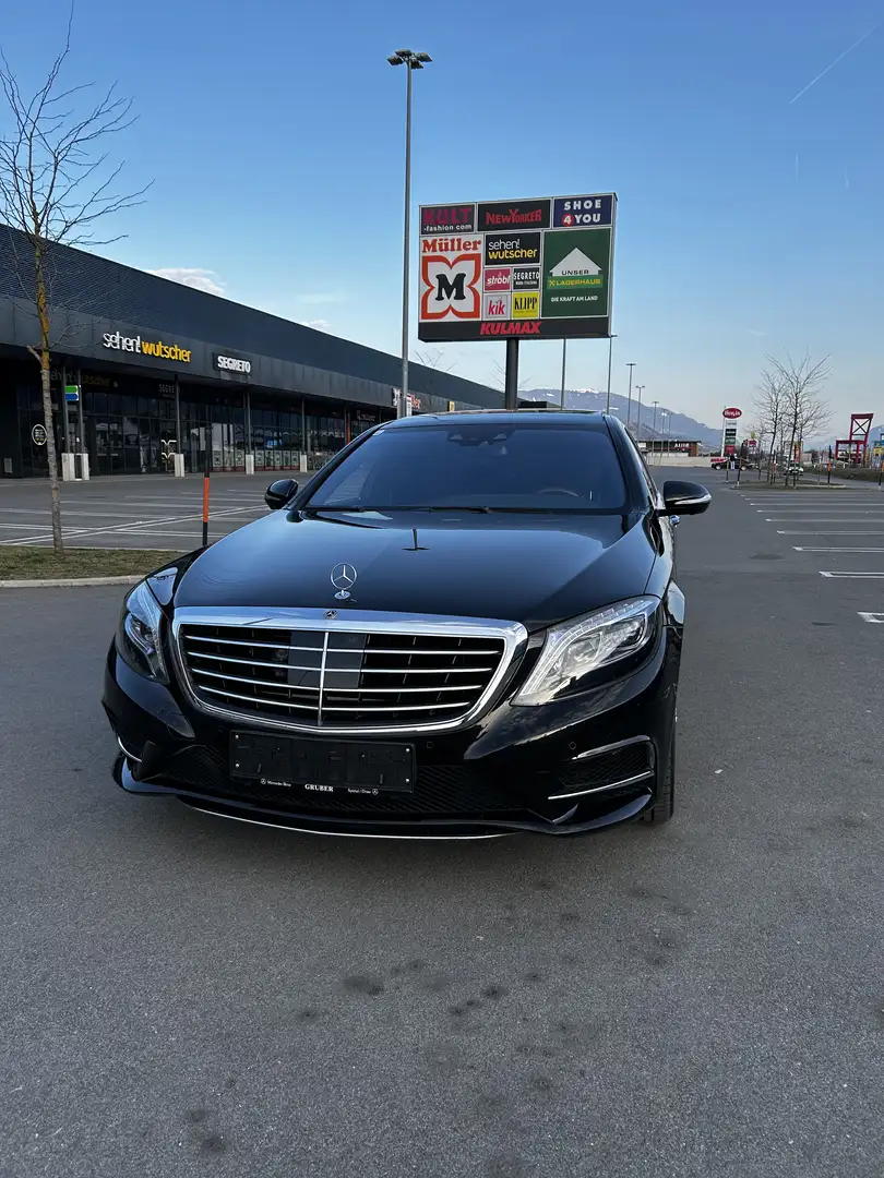 Mercedes-Benz S 350 d LANG HUD PANO LED GARANTIE AMGLINE BURMESTER 3D Schwarz - 2