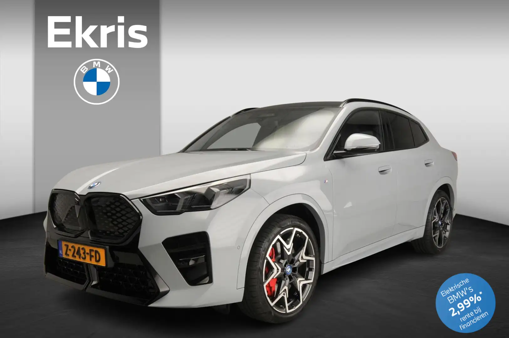 BMW iX2 xDrive30 | M-Sportpakket | LED | HUD | Schuifdak | Grijs - 1