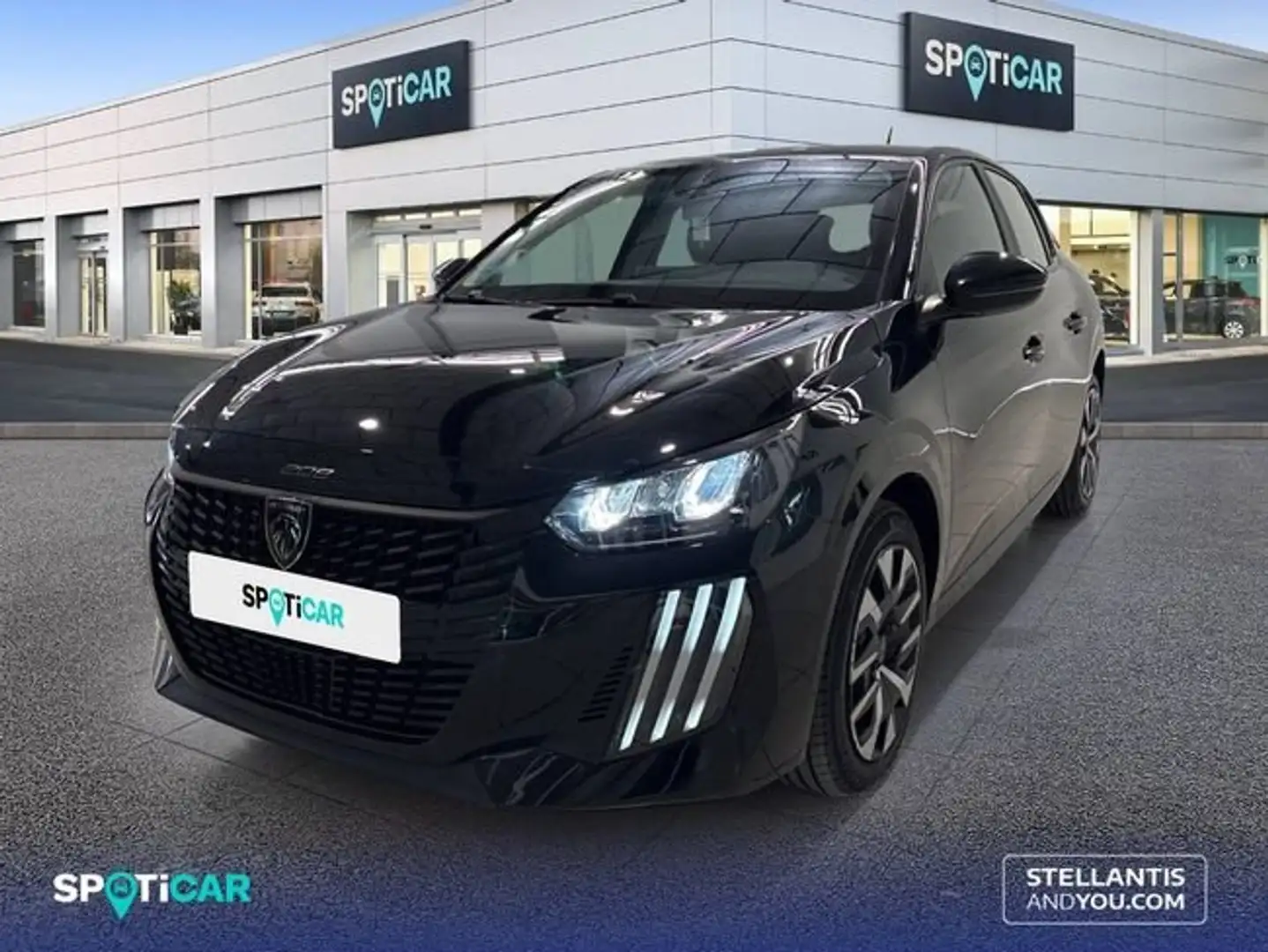 Peugeot 208 1.2 Hybrid Style e-DCS6 110 Negro - 1